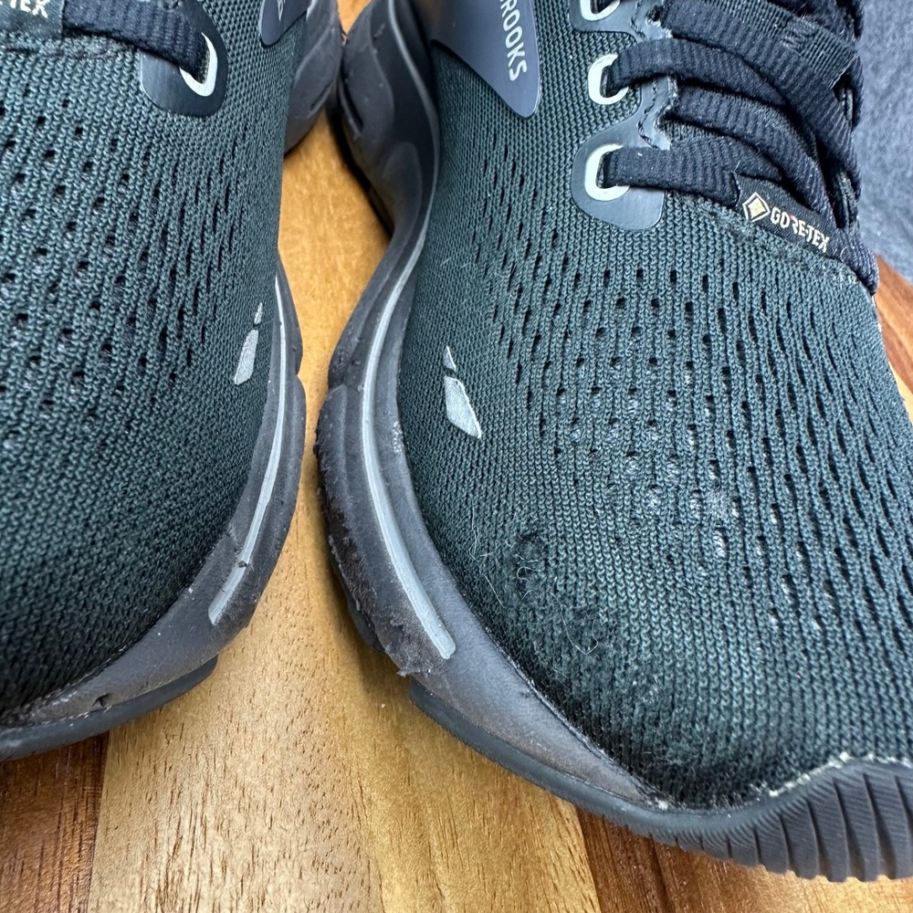 Brooks Ghost 15 GTX Womens Sz 8.5B Black Athletic Running Walking Shoes Sneakers - Picture 6 of 16